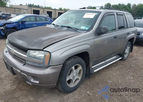 2007 Chevrolet Trailblazer Ls z USA, uszkodzony, nr VIN 1GNDT13S872115625